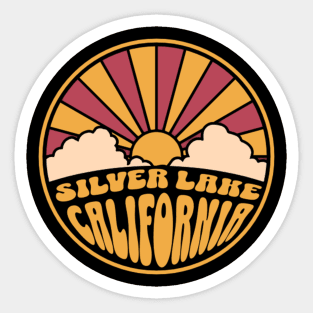 Silver Lake California Sticker